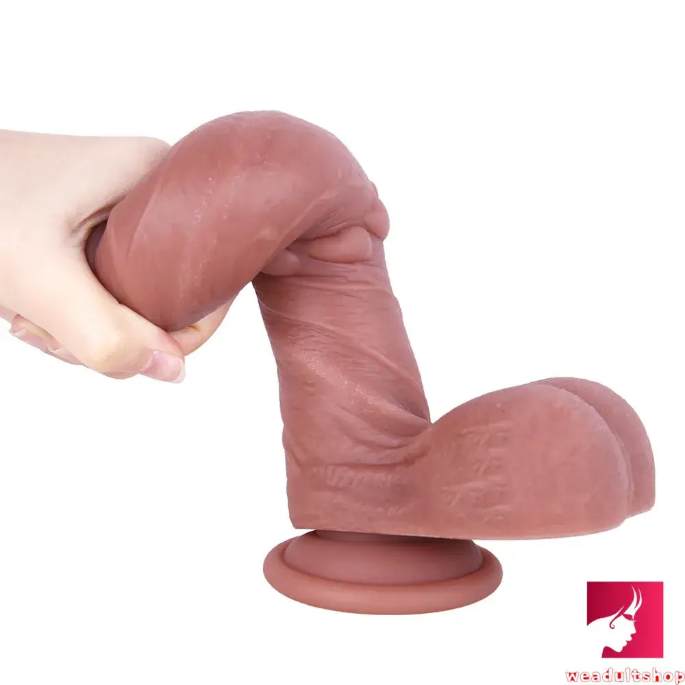 7.28in 8.66in Asian Women Men Dildo For Female Masturbation Erotic Toy