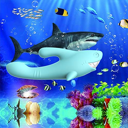 Shark Vibrator Thrusting Expanding Charging AV Massaging Wand - Adult Toys