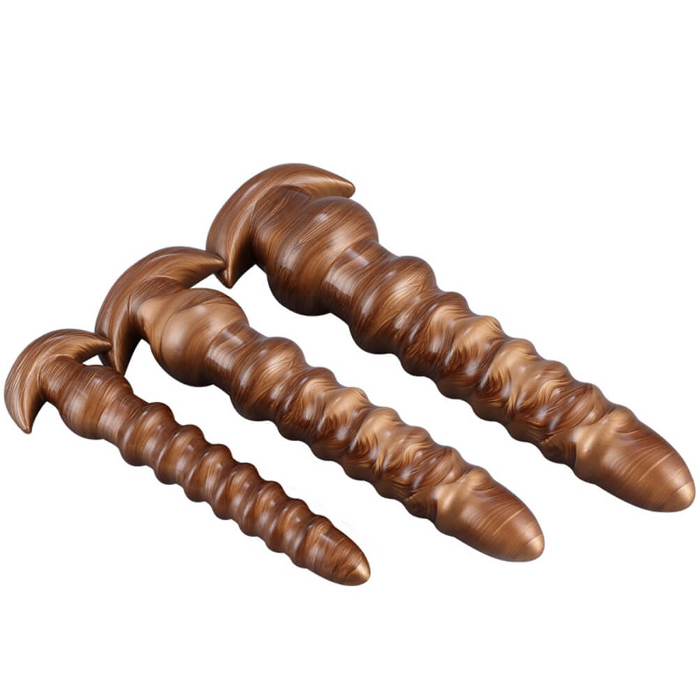 Huge Long Anal Plug With Thread For Anal Play weadultshop