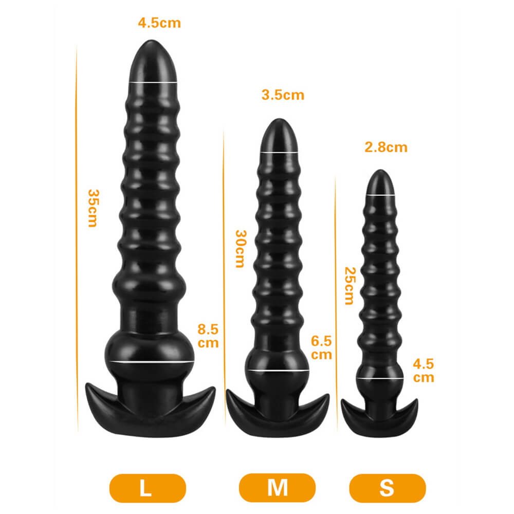 Huge Long Anal Plug With Thread For Anal Play weadultshop