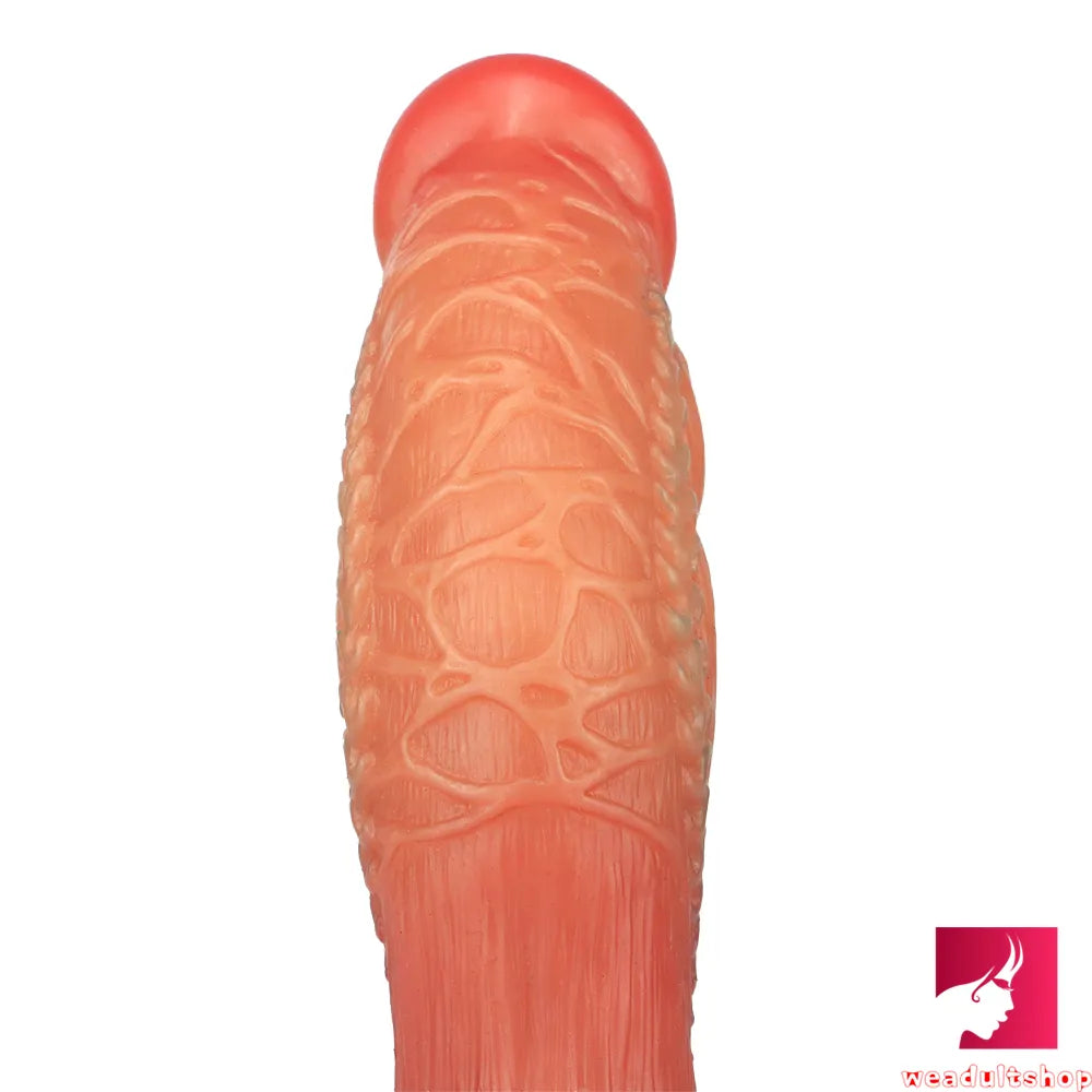 7.6in Soft Fantasy Penis Lesbian Dildo Stimulator For Women