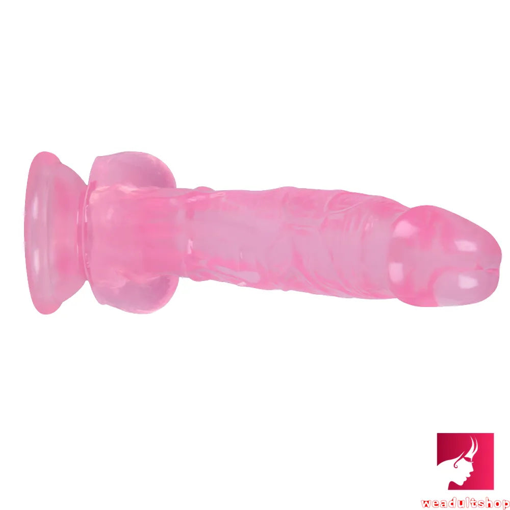 7.28in Realistic Dildo Flexible Penis With Textured Shaft Sextoy