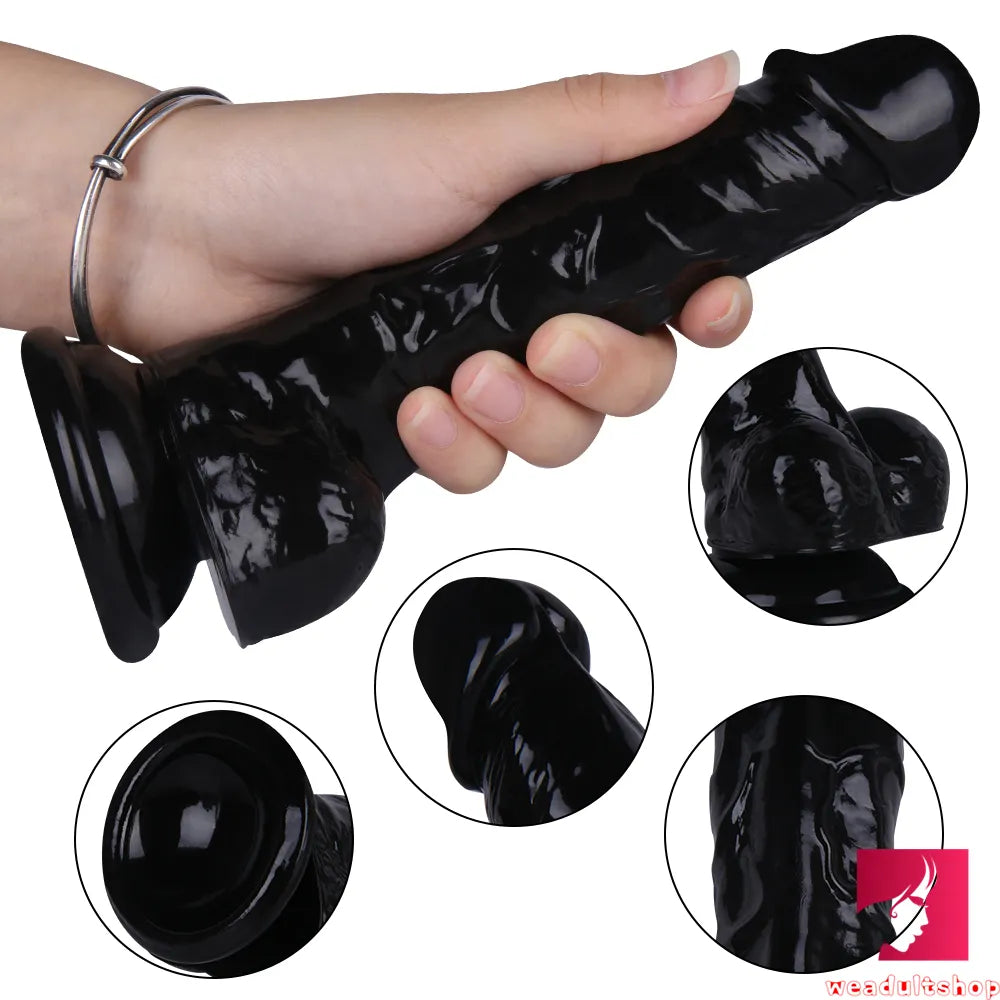 7.28in Realistic Dildo Flexible Penis With Textured Shaft Sextoy