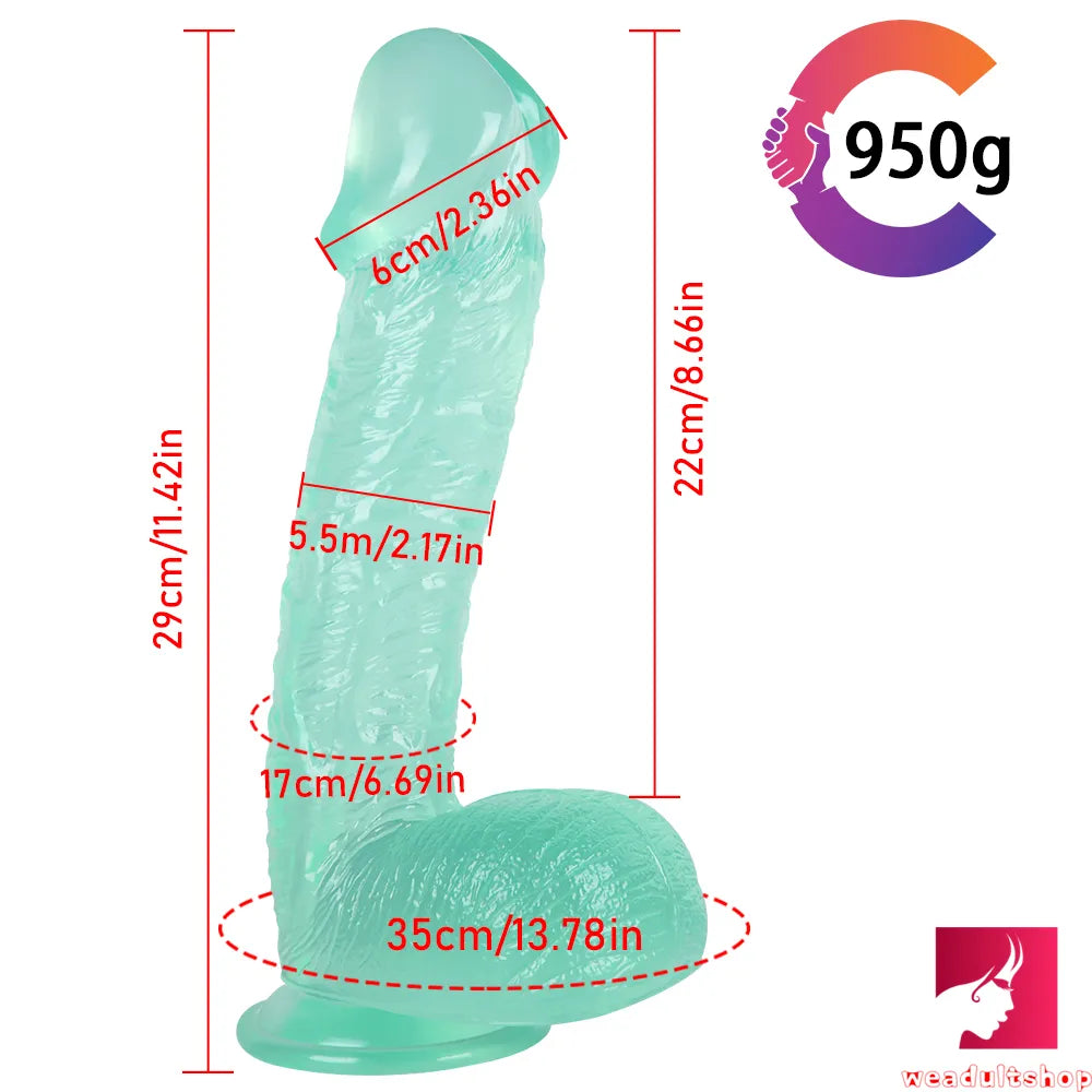 11.42in Realistic Dildo For Anal Big Penis Women Adult Sex Toy