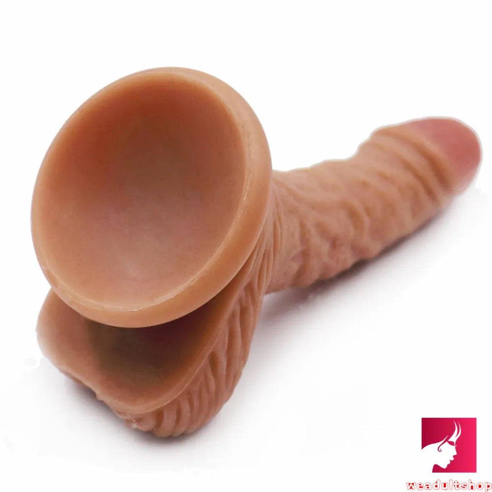 6.1in Women Using Dildo Soft Flexible Sex Toy For Women