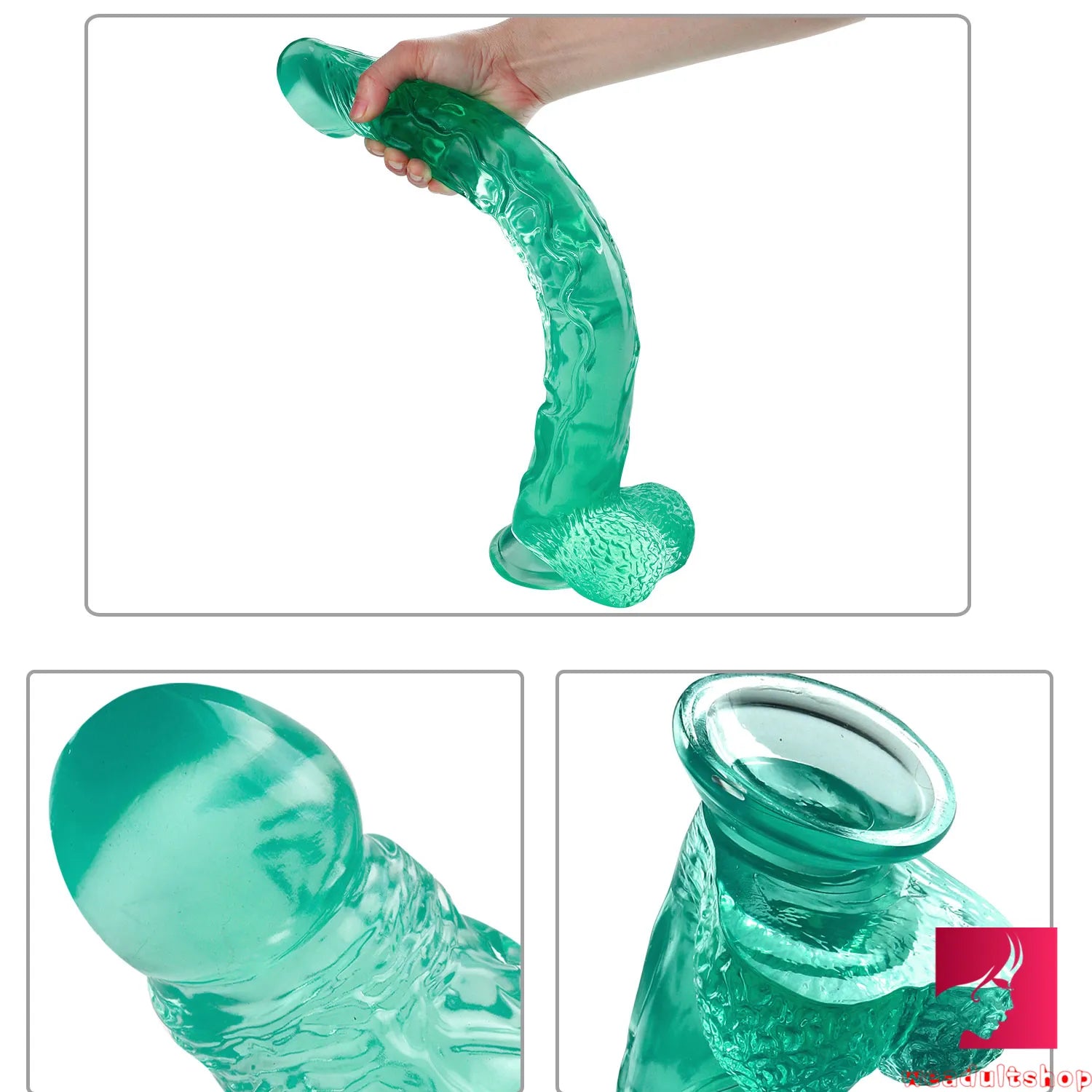 16.14in Large Super Long Skin feeling Dildo For Woman Strapon