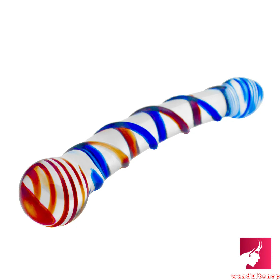 8.26in High Quality Glass Wand Double Ended Dildo For Women