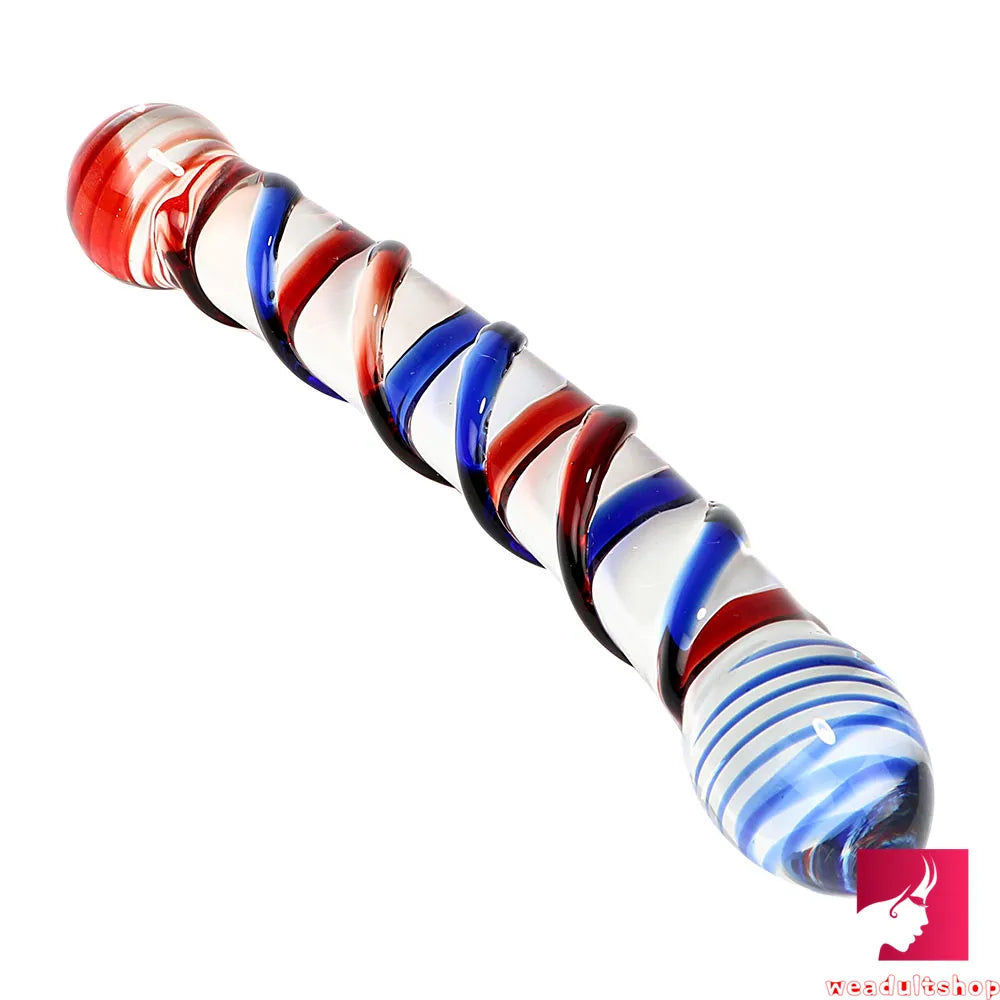 8.26in High Quality Glass Wand Double Ended Dildo For Women