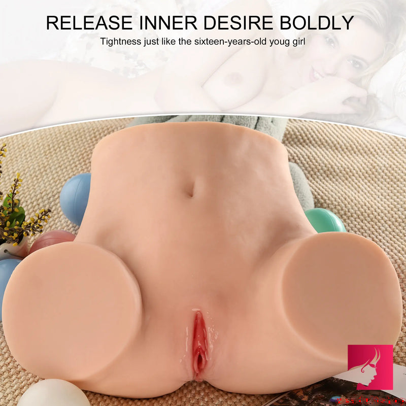 17.9lb Soft Real Skin Big Ass Sex Doll Torso For Men Stimulation