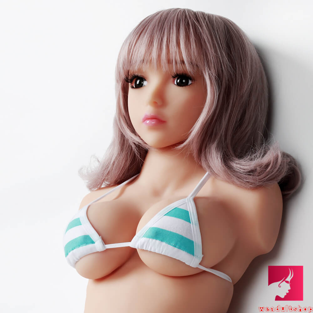19.84lb Lifelike Sex Doll Torso With Head For Beasts Sex Anal Clit Sex