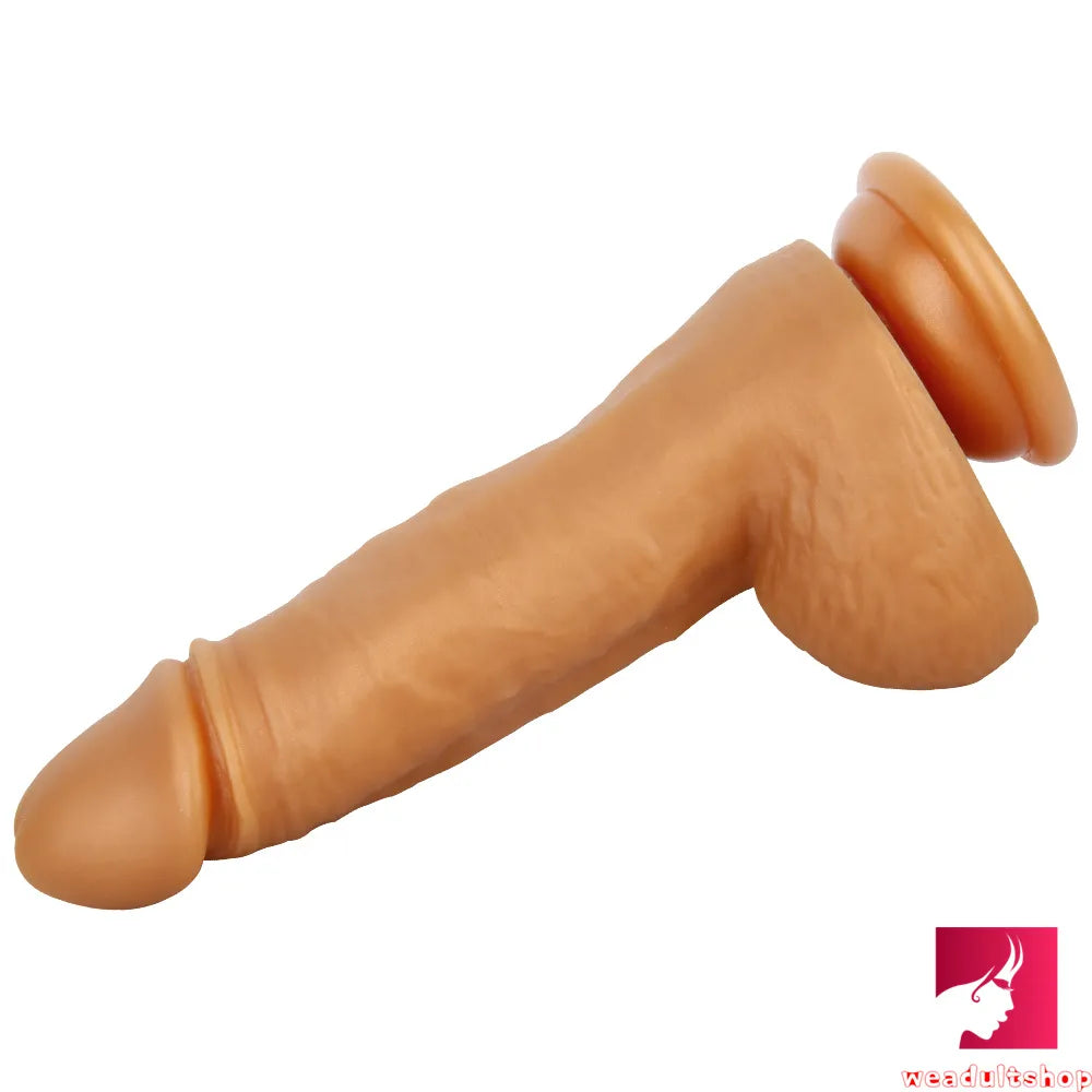 7.87in Penis G-spot Realistic Dildo with Suction Cup Adult Sex Toy