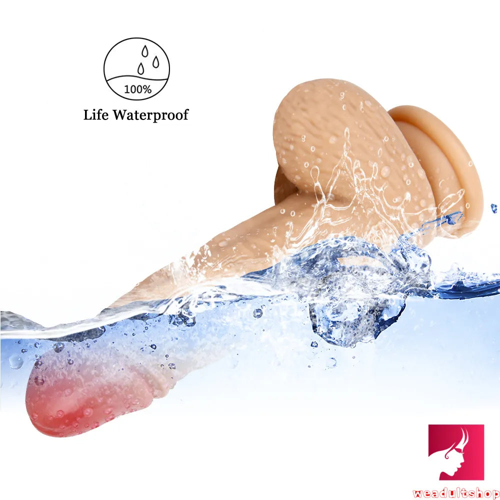 7.87in Penis G-spot Realistic Dildo with Suction Cup Adult Sex Toy