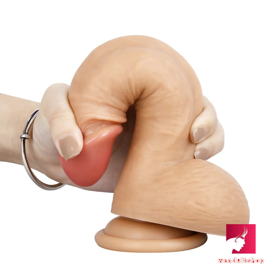 7.87in Penis G-spot Realistic Dildo with Suction Cup Adult Sex Toy