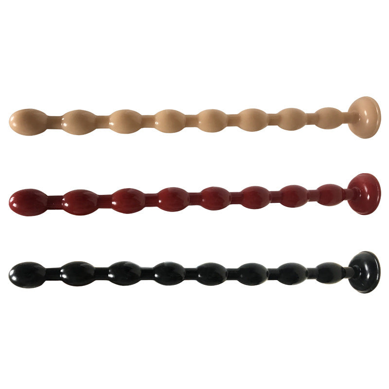 Pull Beads Butt Plug Men Prostate Massage Long Anal Plug - Adult Toys