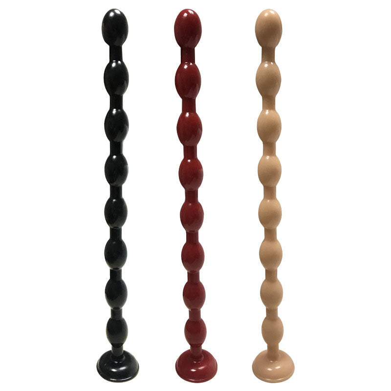 Pull Beads Butt Plug Men Prostate Massage Long Anal Plug - Adult Toys