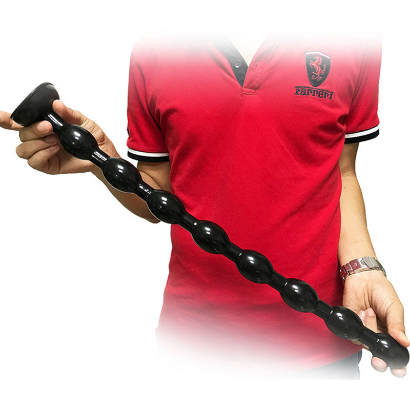 Pull Beads Butt Plug Men Prostate Massage Long Anal Plug - Adult Toys