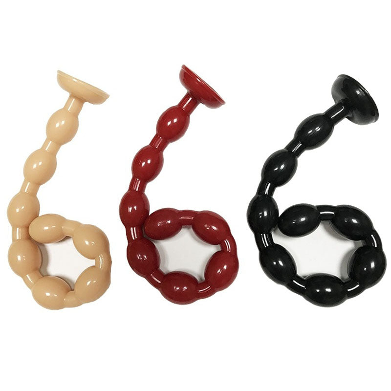 Pull Beads Butt Plug Men Prostate Massage Long Anal Plug - Adult Toys