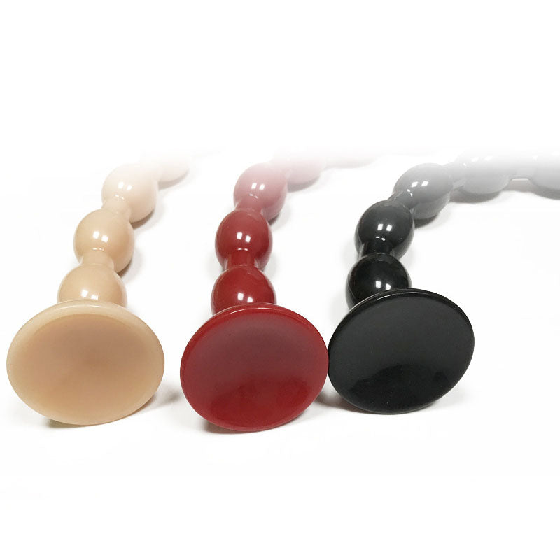 Pull Beads Butt Plug Men Prostate Massage Long Anal Plug - Adult Toys
