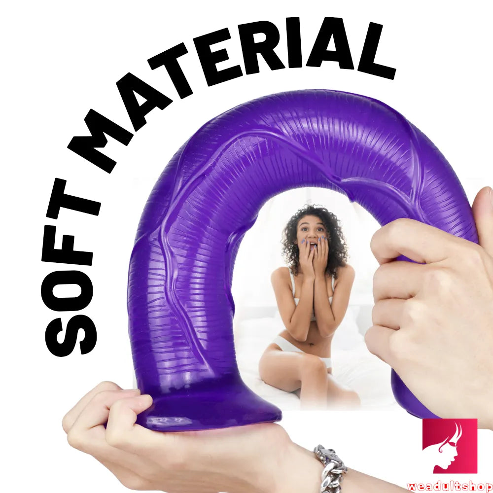 16.9in Extra Long Horse Cock Dildo Animal Thick Love Anal Toy