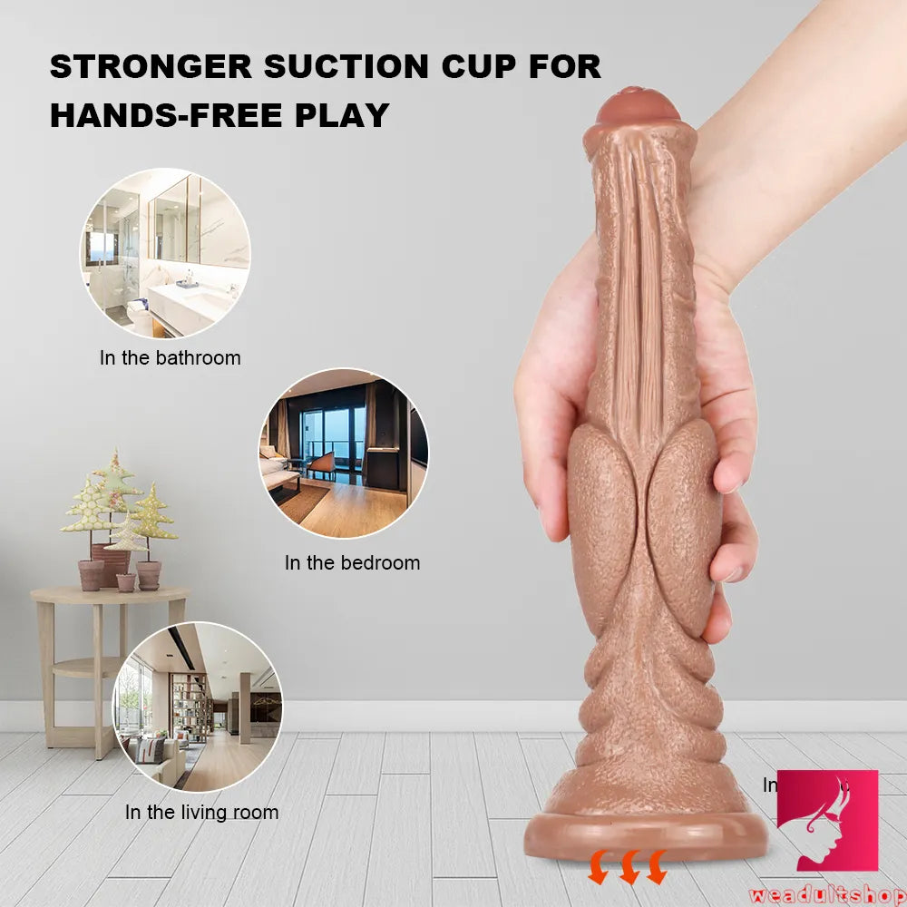 11.8in Big Horse Cock Dildo BDSM Stimulation Women Orgasm