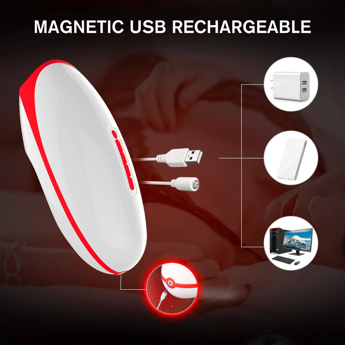 10 Powerful Vibrations Deep Throat Masturbator Smart Heating Waterproof Oral Cup - Adult Toys