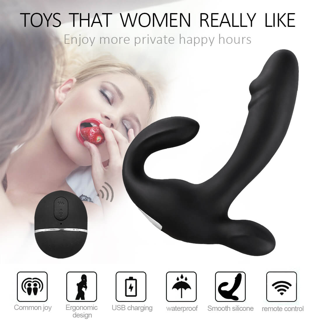 Waterproof Prostate Massager Top Rated Prostate Toy - Adult Toys