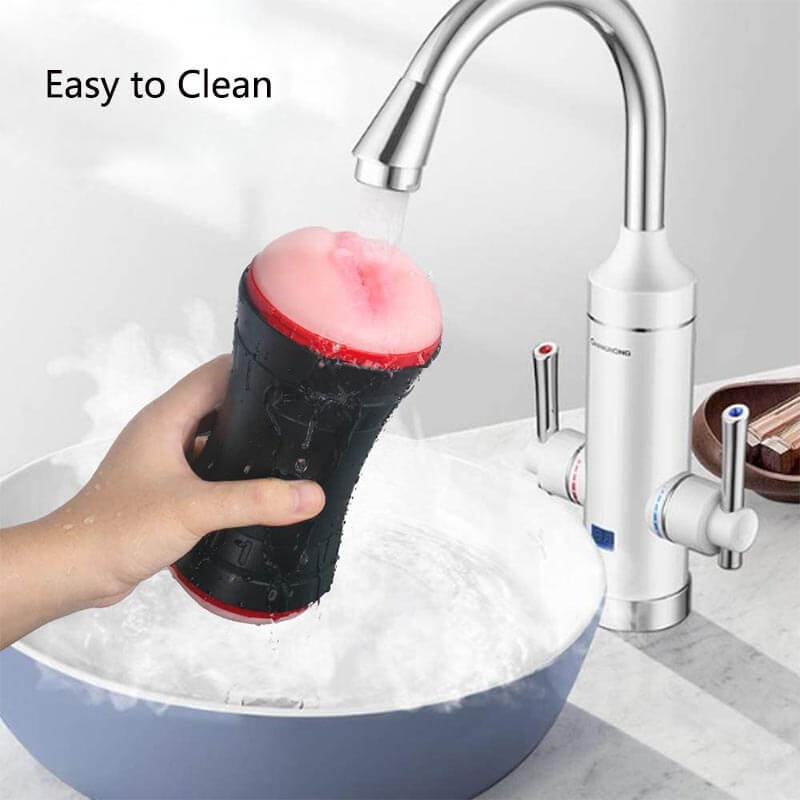 Pussy To Mouth Deep Throat Oral Sex Toy Male Stroker Toy - Adult Toys