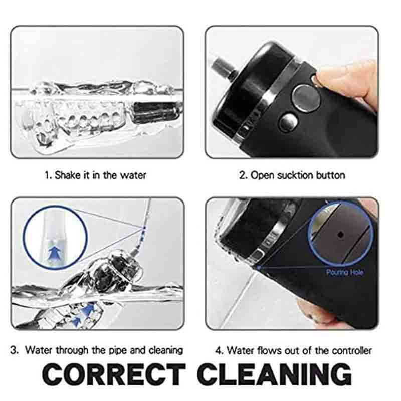 Pocket Pussy Blowjob Glans Sucking Male Sex Toy - Adult Toys