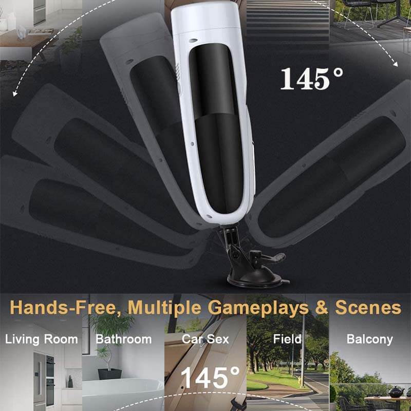 Automatic 3D Texture Thrusting Rotating Vagina Pussy - Adult Toys