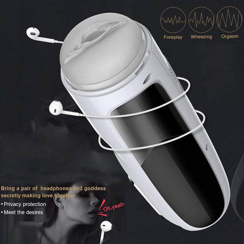 Automatic 3D Texture Thrusting Rotating Vagina Pussy - Adult Toys