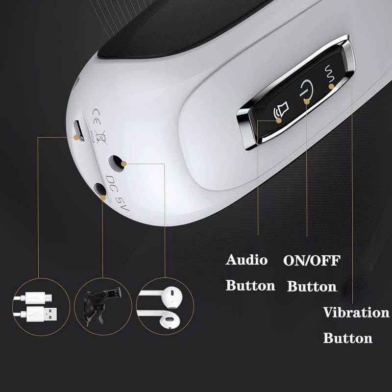 Automatic 3D Texture Thrusting Rotating Vagina Pussy - Adult Toys