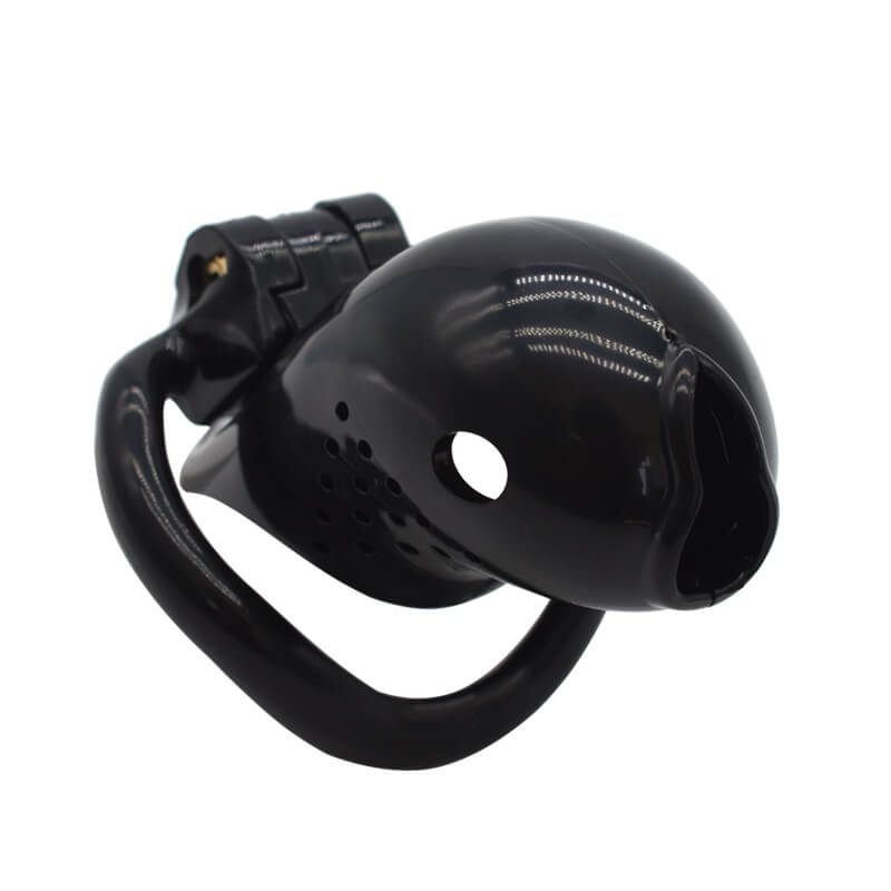 Comfortable Male Chastity Plastic Cock Cage BDSM Penis Lock Device weadultshop