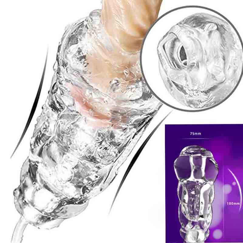 Pocket Pussy Blowjob Glans Sucking Male Sex Toy - Adult Toys