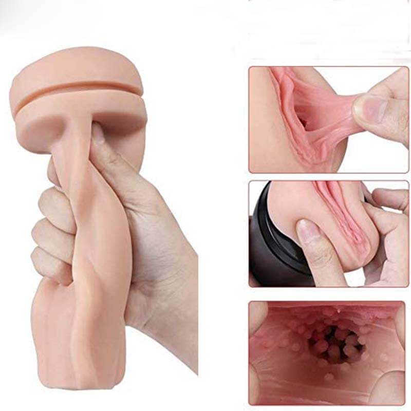 Hands Free Masturbator Sound Vibrating Male Sextoy - Adult Toys