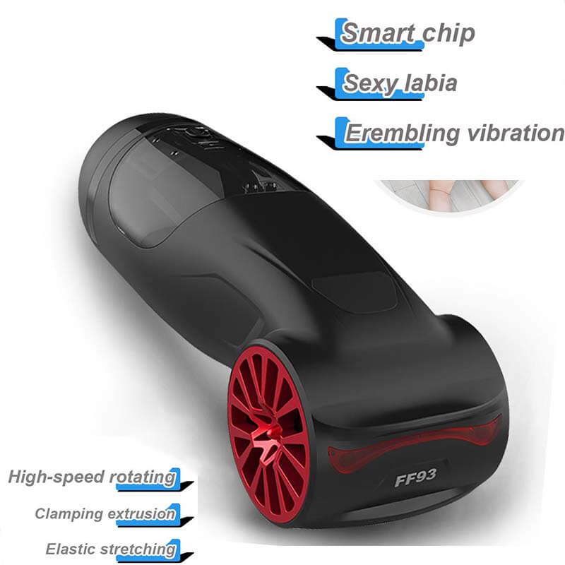 Automatic Thrusting Rotation Pussy Masturbator Sucking Real Vagina For Men - Adult Toys