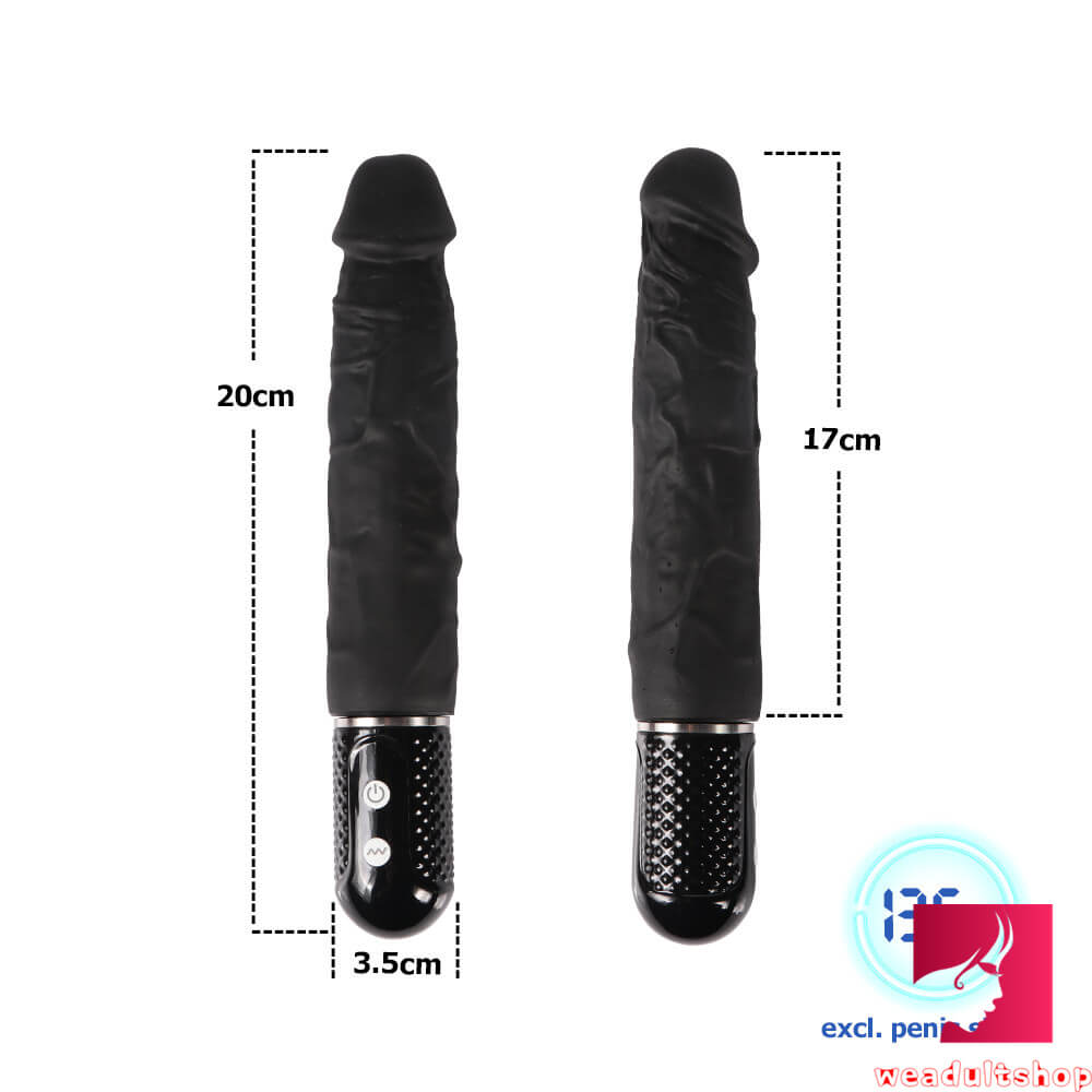 7.87in 10 Frequencies Vibrating Modes Dildo Sex Toy For Women