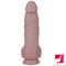 9.45in Silicone Single Hard Dildo With Small Glans