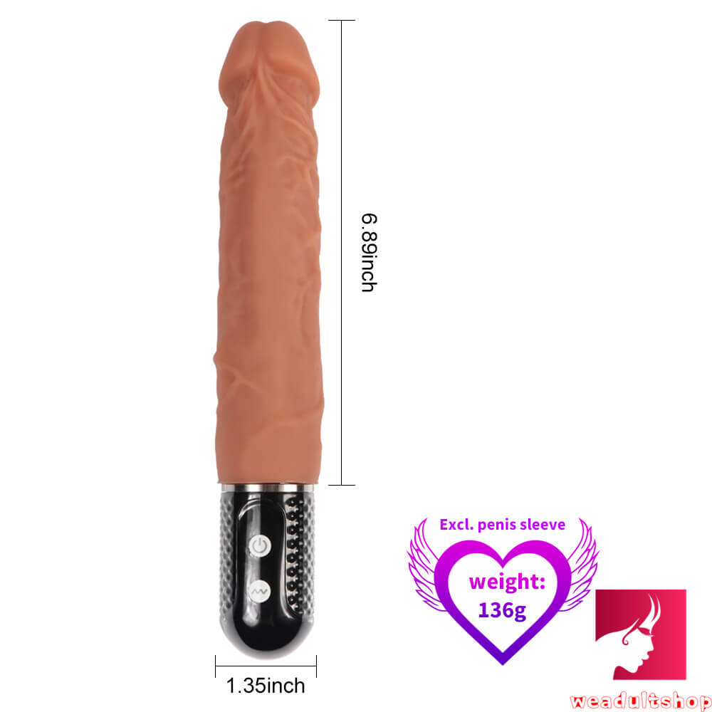 7.87in 10 Frequencies Vibrating Modes Dildo Sex Toy For Women