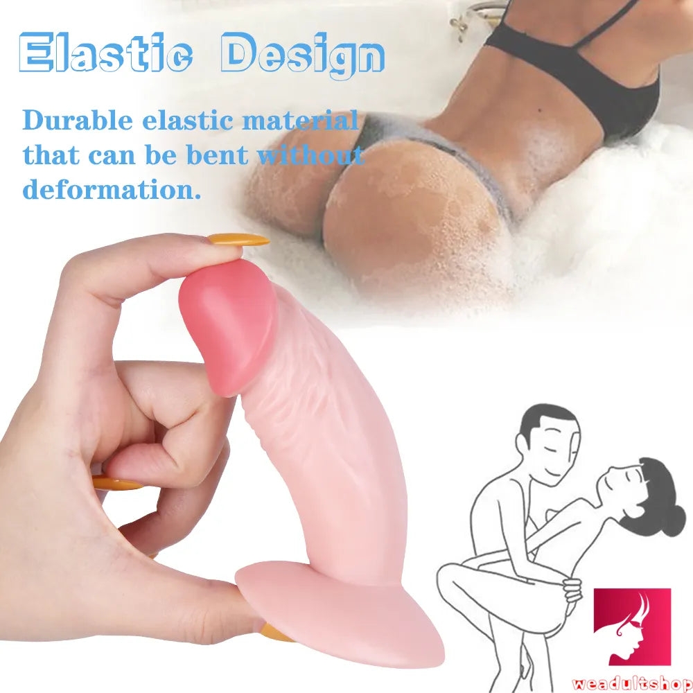 4.72in Mini Super Realistic Penis Dildo For Female Masturbation
