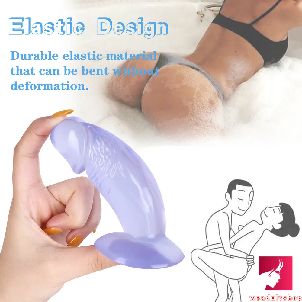 4.72in Mini Super Realistic Penis Dildo For Female Masturbation