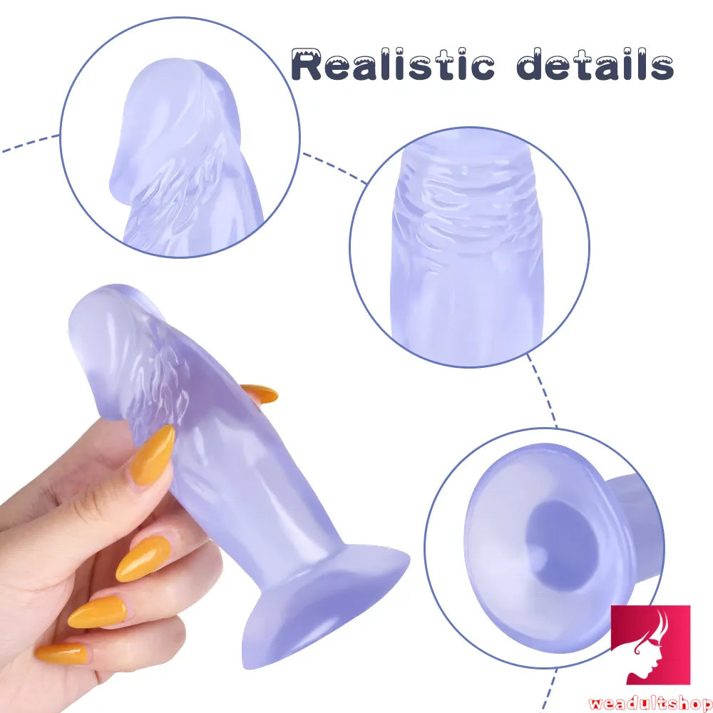 4.72in Mini Super Realistic Penis Dildo For Female Masturbation