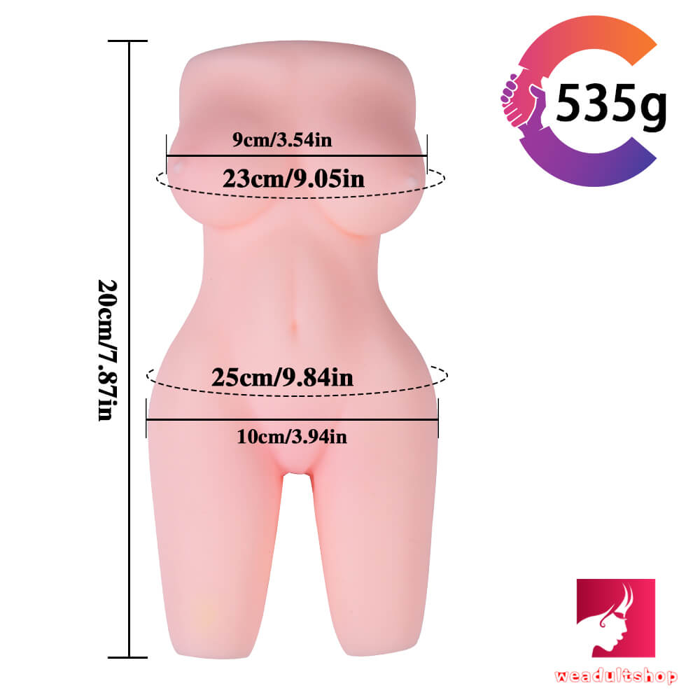 1.17lb Mini Sex Doll Torso Top Quality TPR Half body Sex Toy