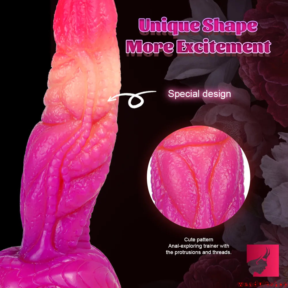 7.87in Ombre Octopus Tentacle Monster Fantasy Soft Dildo