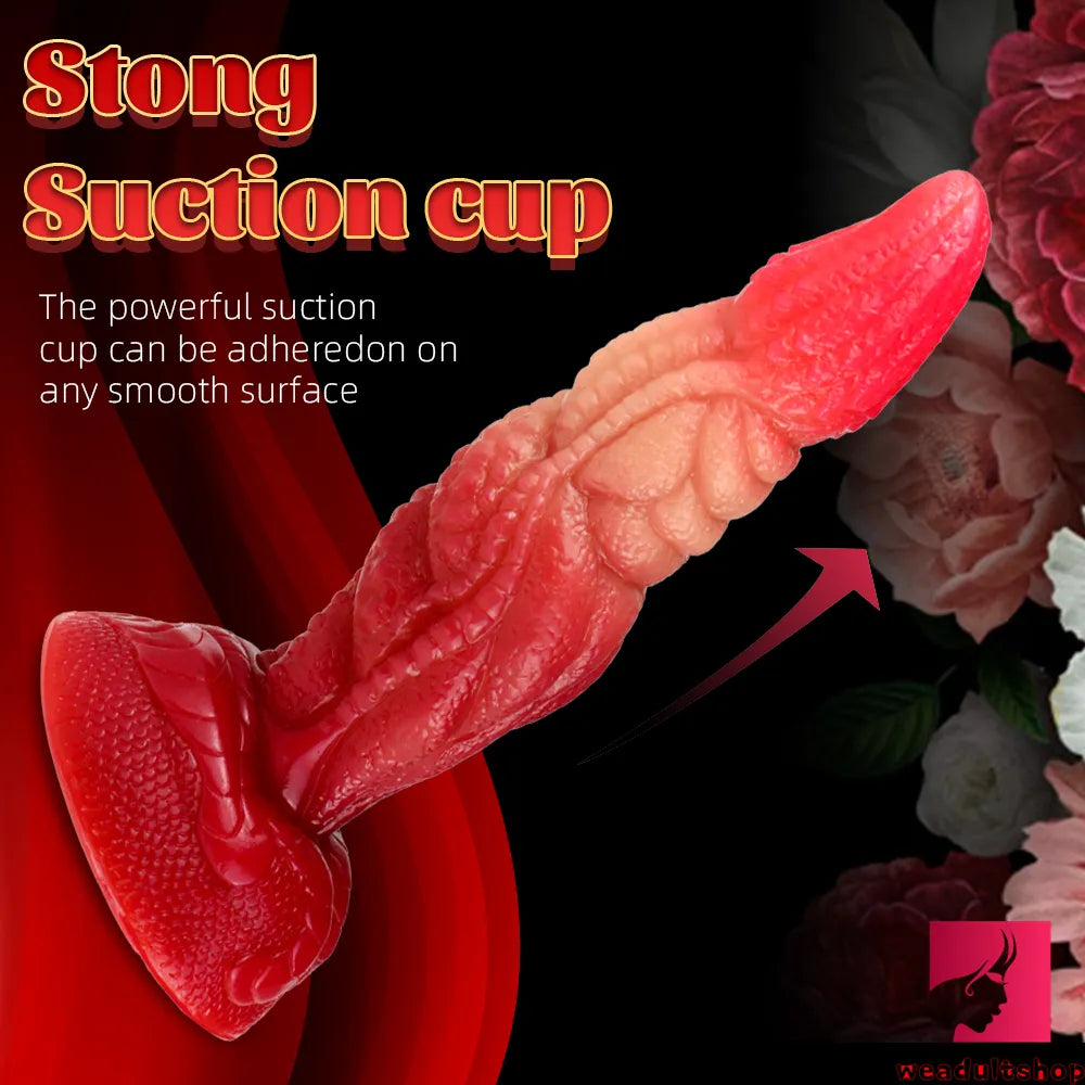 7.87in Ombre Octopus Tentacle Monster Fantasy Soft Dildo