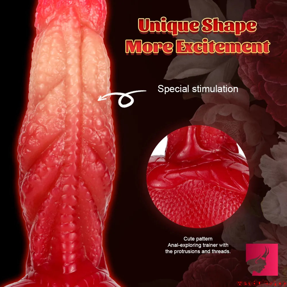 7.87in Ombre Octopus Tentacle Monster Fantasy Soft Dildo