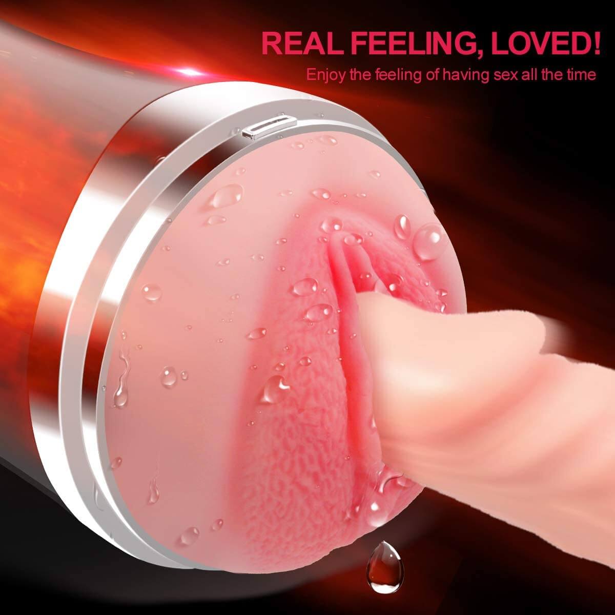 Nice & Tight Masturbator Electronic Vibrating Voice Toy weadultshop