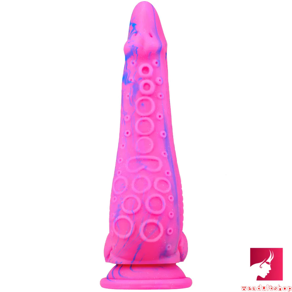 9.3in Large Fantasy Long Octopus Animal Dildo Crystal Sex Toy