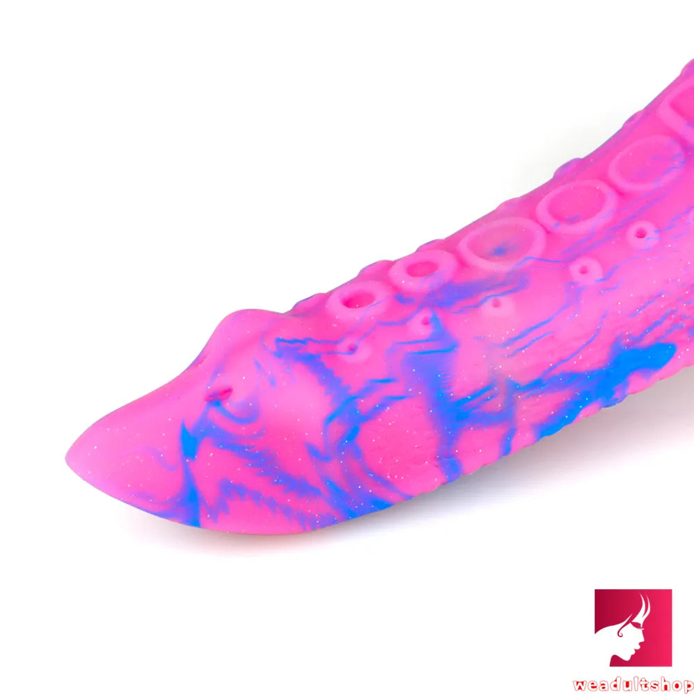 9.3in Large Fantasy Long Octopus Animal Dildo Crystal Sex Toy