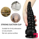 9.25in Soft Octopus Tentacle Penis Big Dildo For Anus Expansion