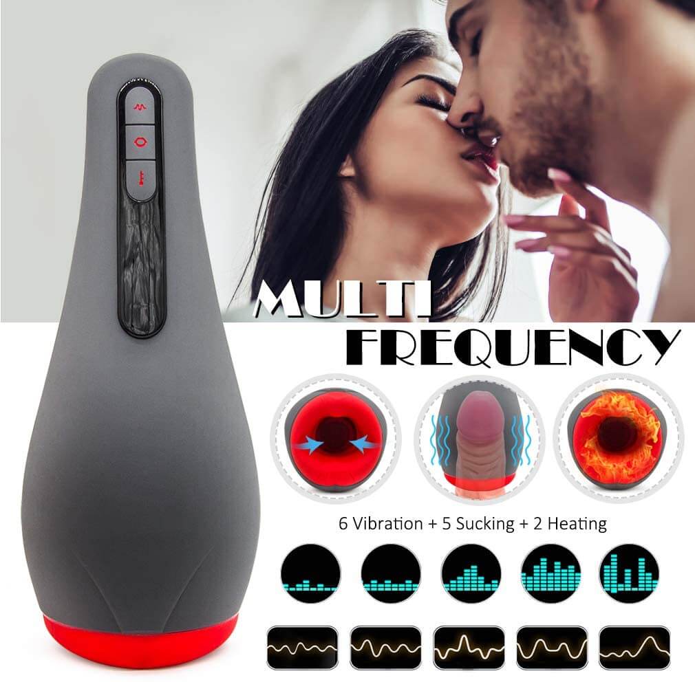 Otouch Intelligent Heating Oral Blowjob Penis Suck Vibrating Toy Best Sex Toys